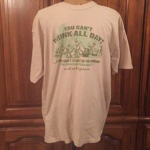 Duck Co Five o’clock Somewhere Antigua Tee Size XL